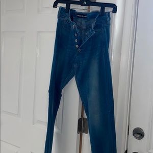 Express mid rise jeans